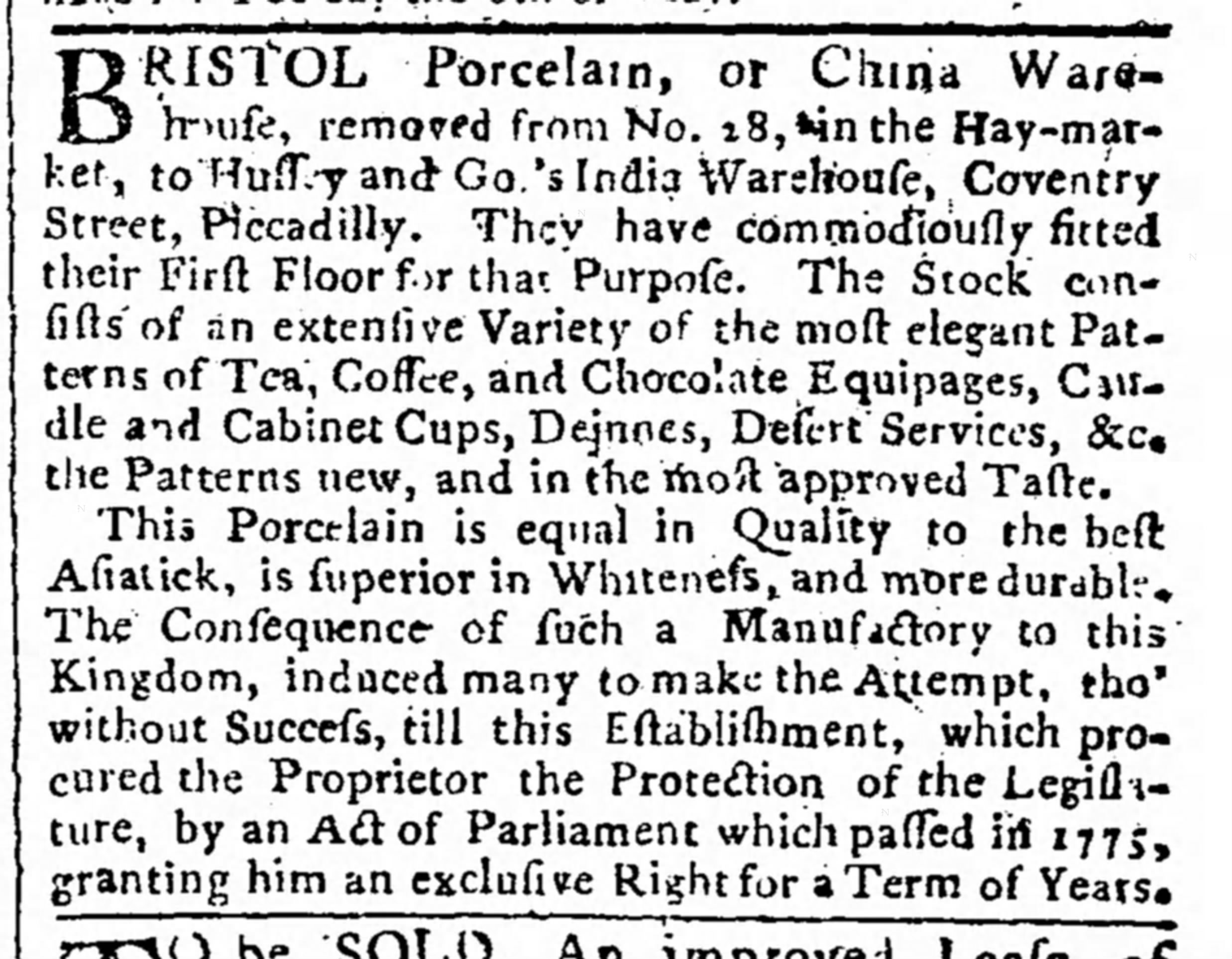 10 March 1777 · The Public Advertiser