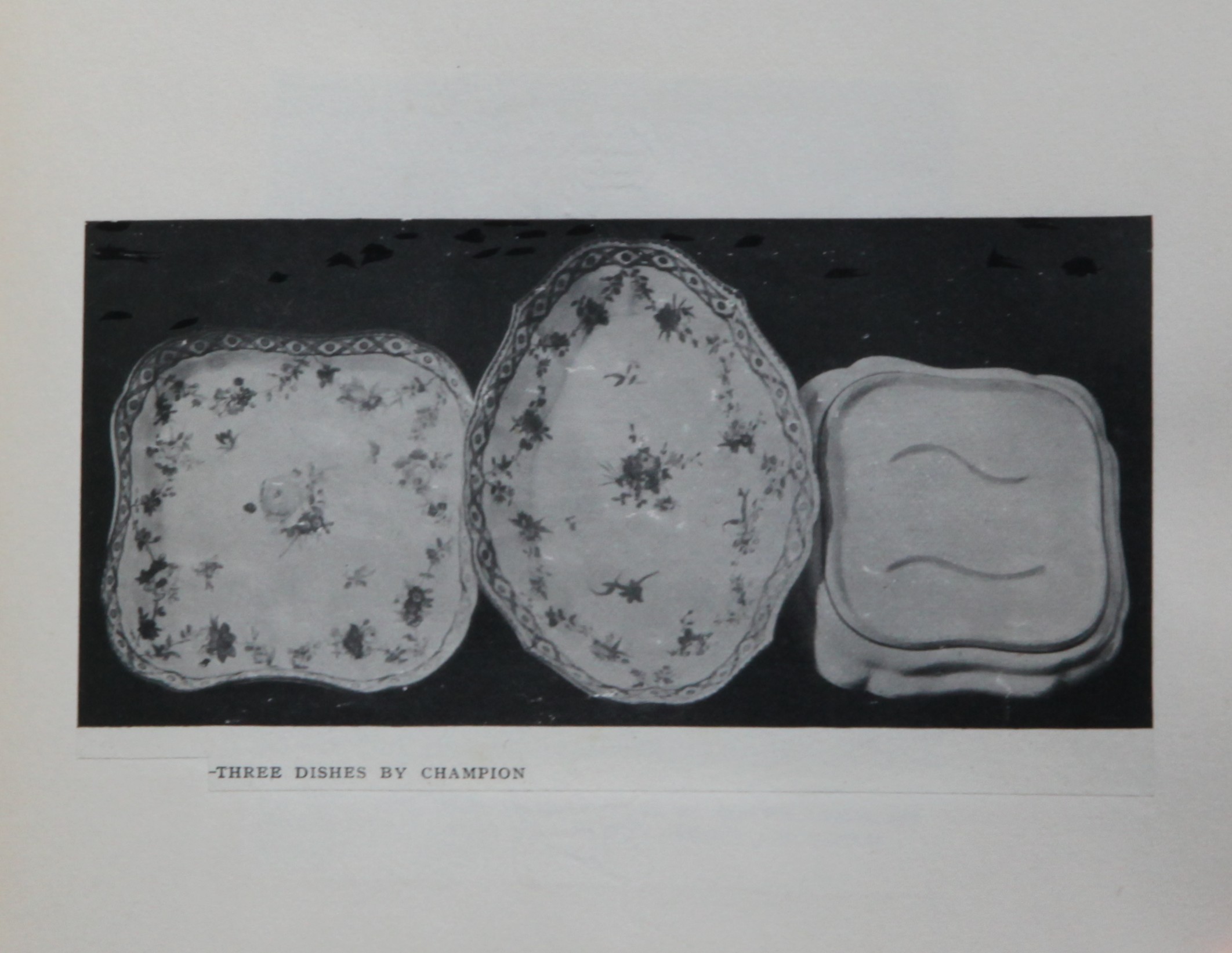 The double ribbon dishes from Priscilla Fry's Illustrations of Ceramic Art