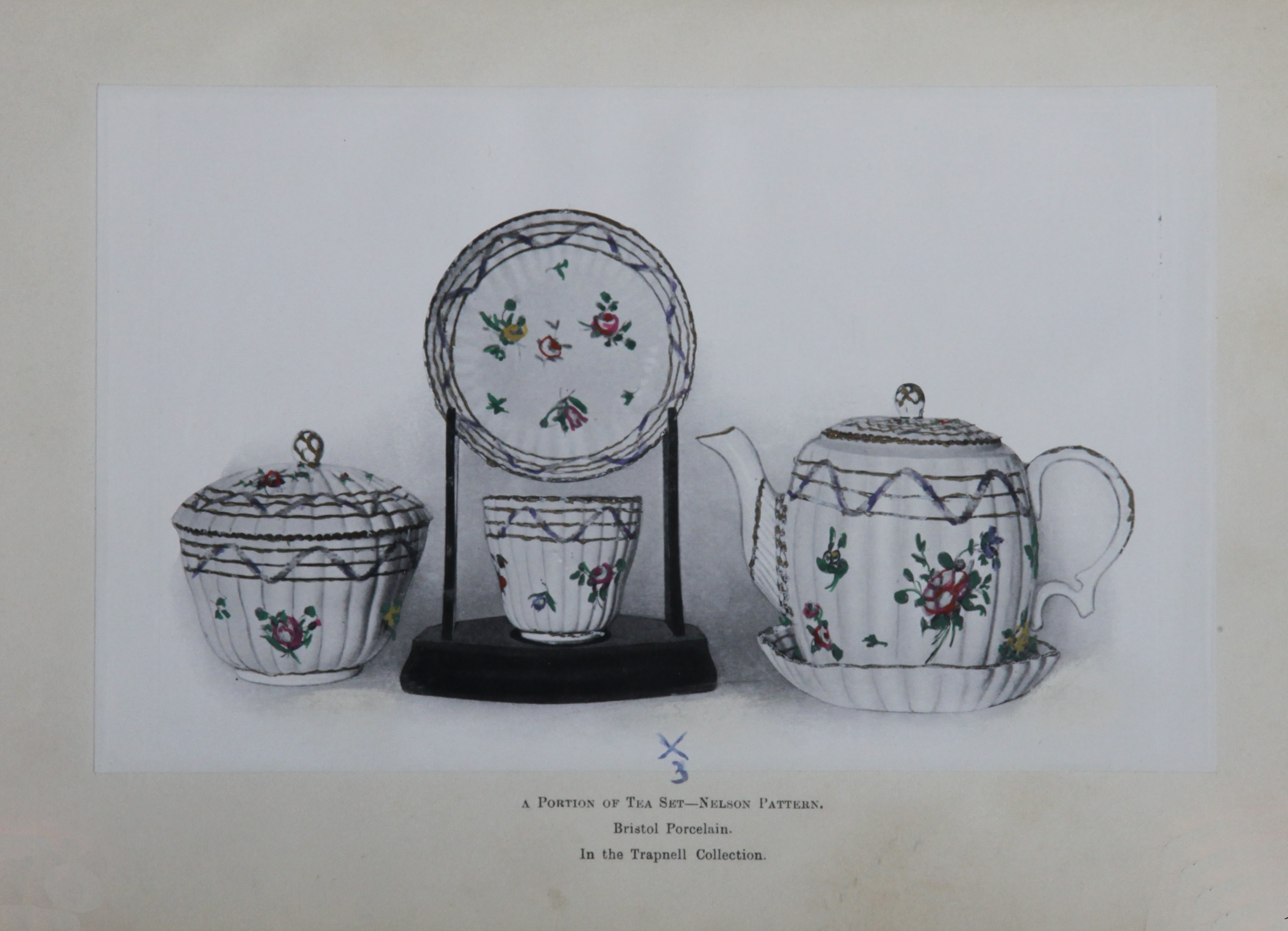 Nelson service tea set from the Trapnell Collection