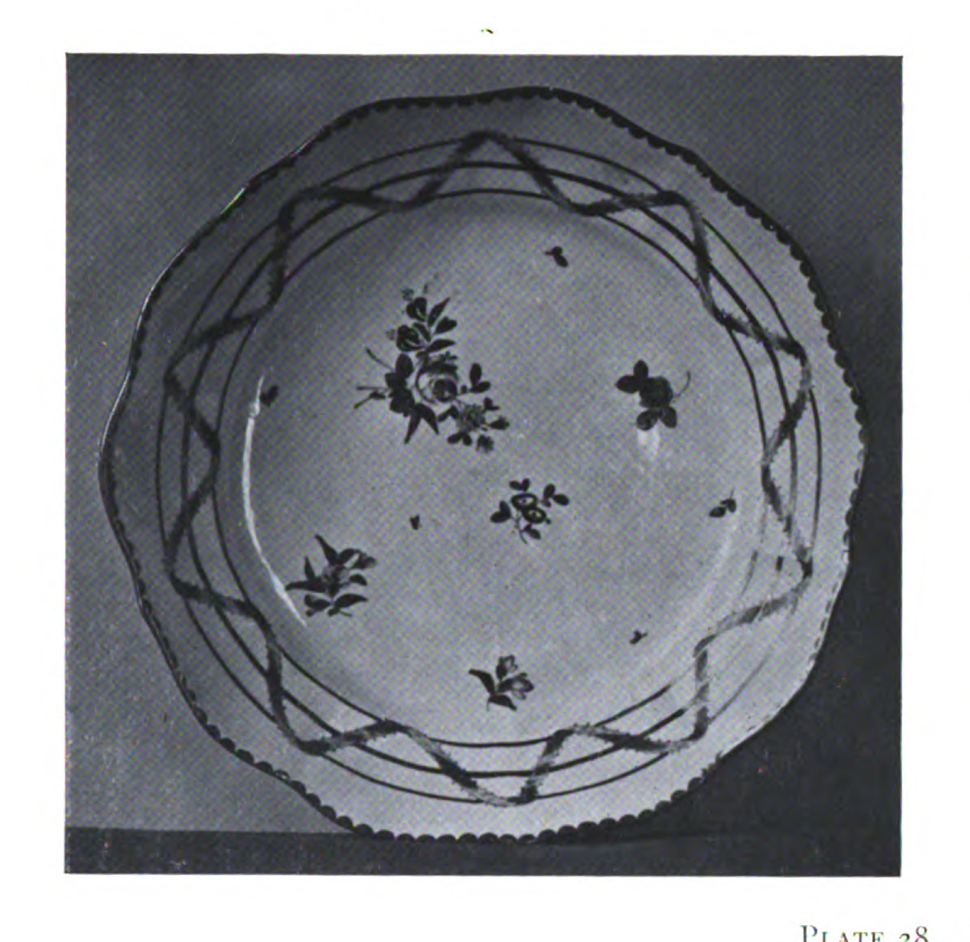 Nelson service plate from the Fry Collection