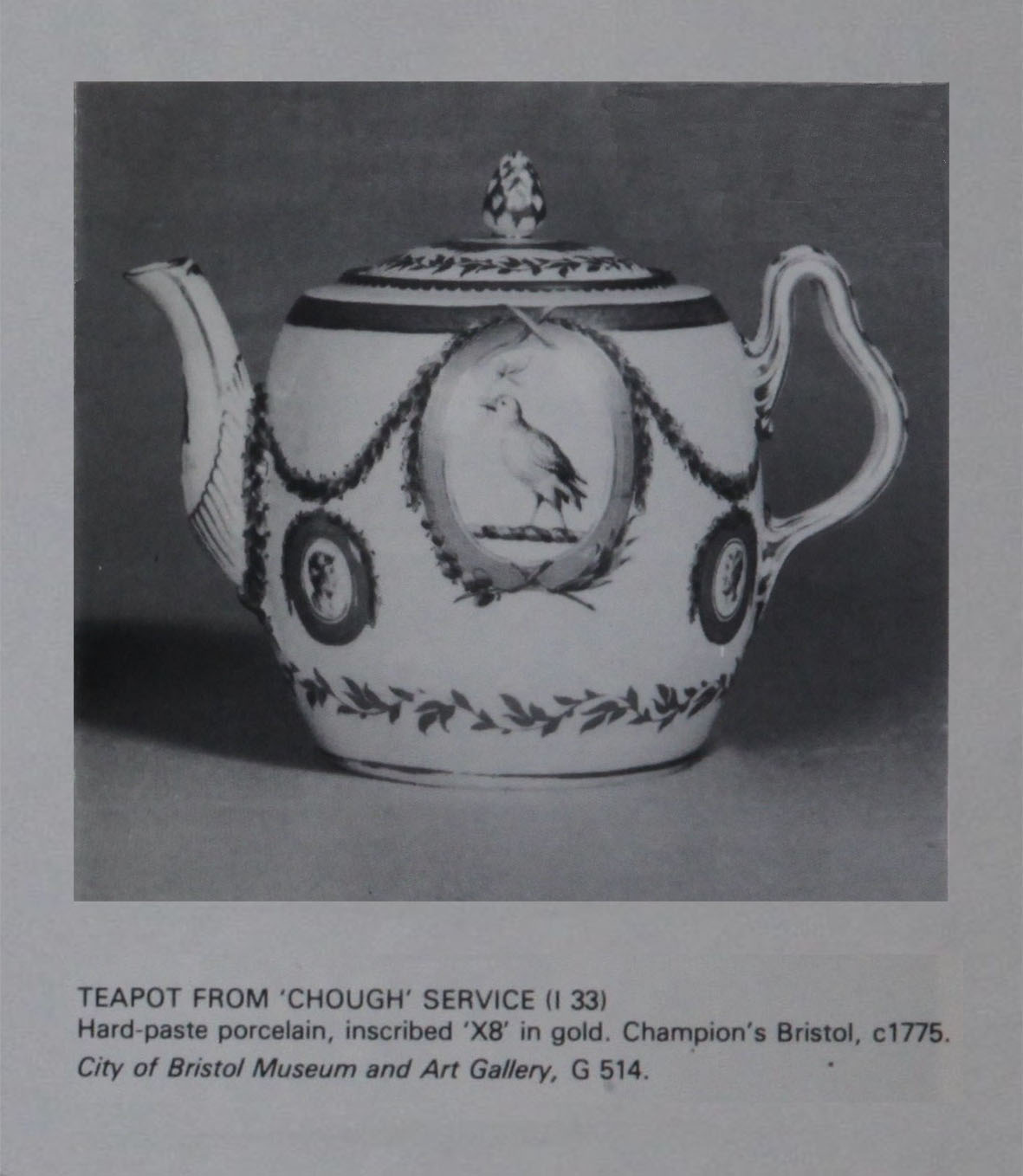 Teapot from the Chough service