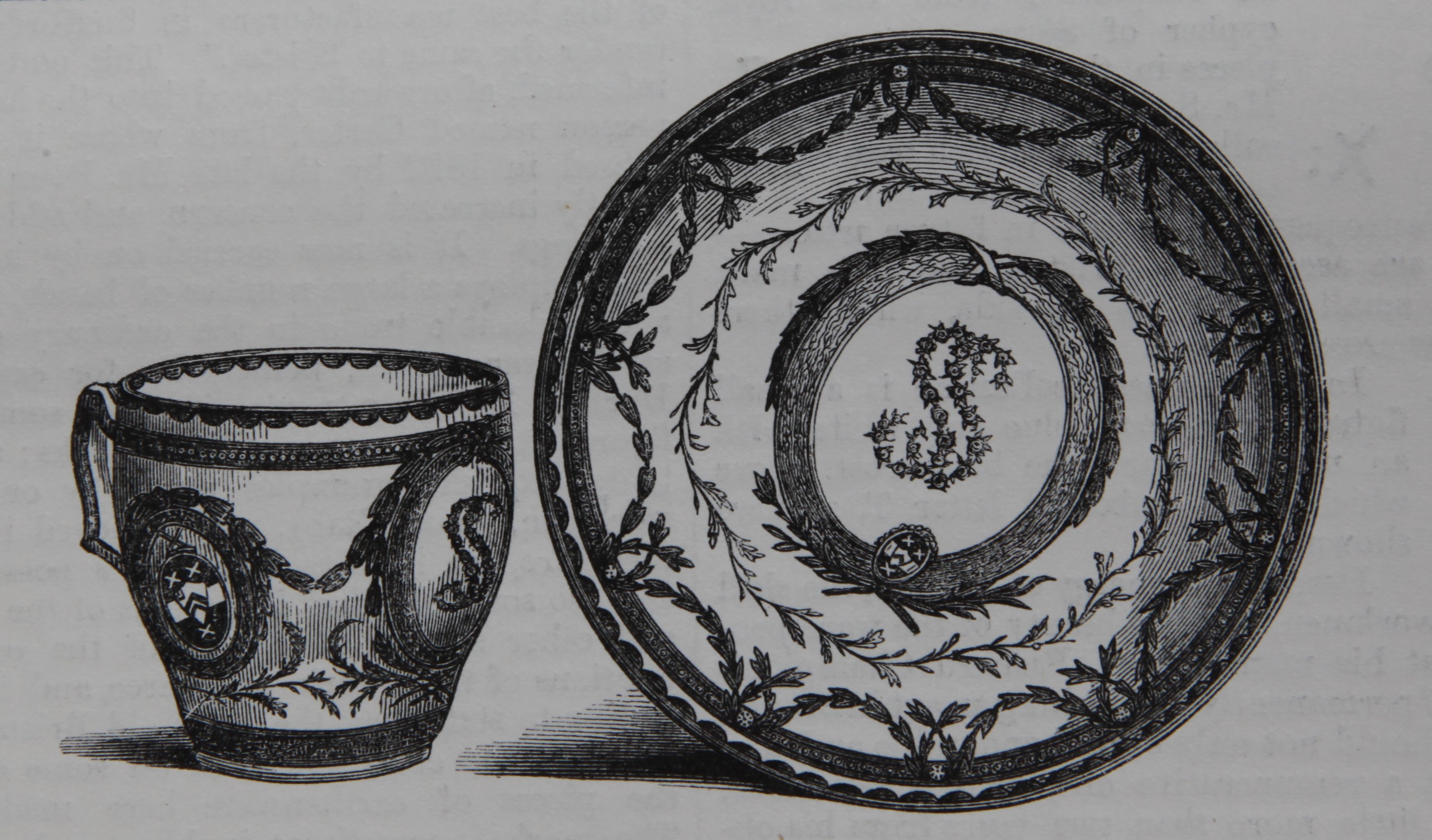 A Smith Service cup and saucer