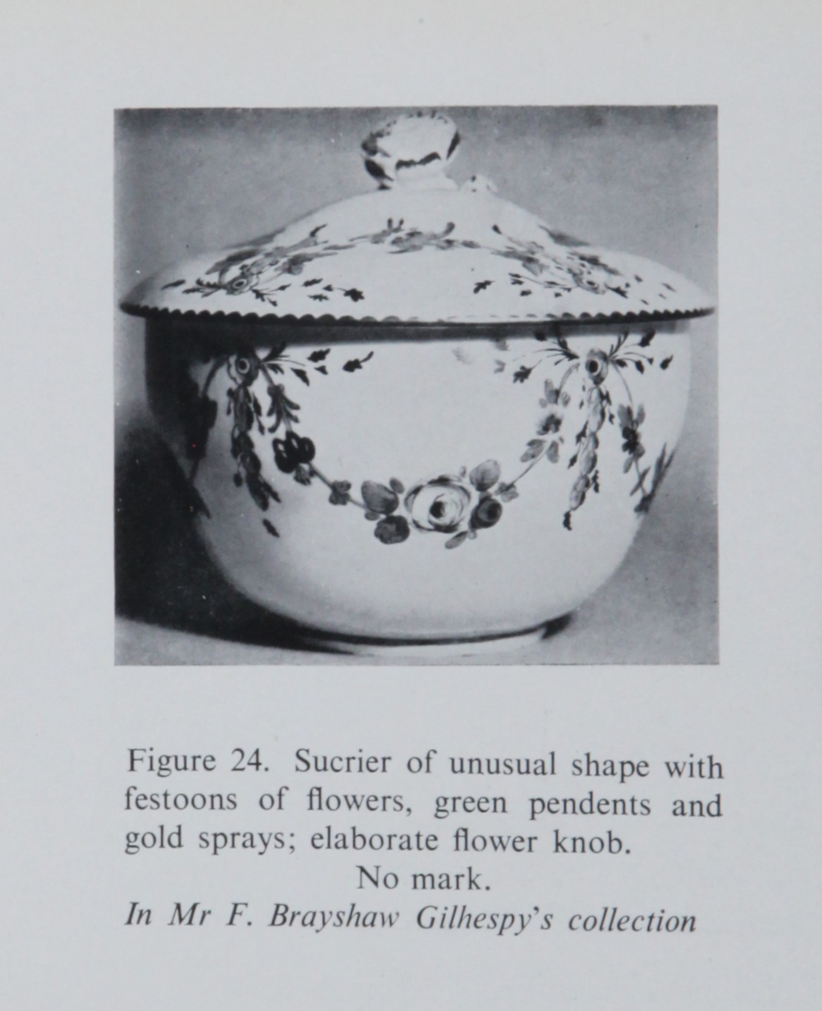 Sucrier and cover from F. Brayshaw Gilhespy's collection