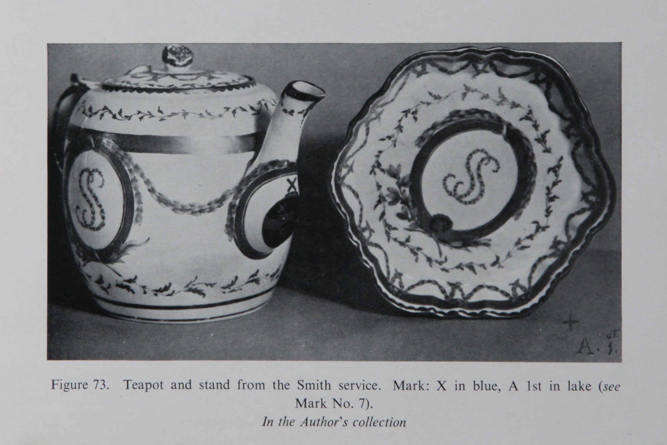 Smith service teapot and stand from F. Severne Mackenna's collection