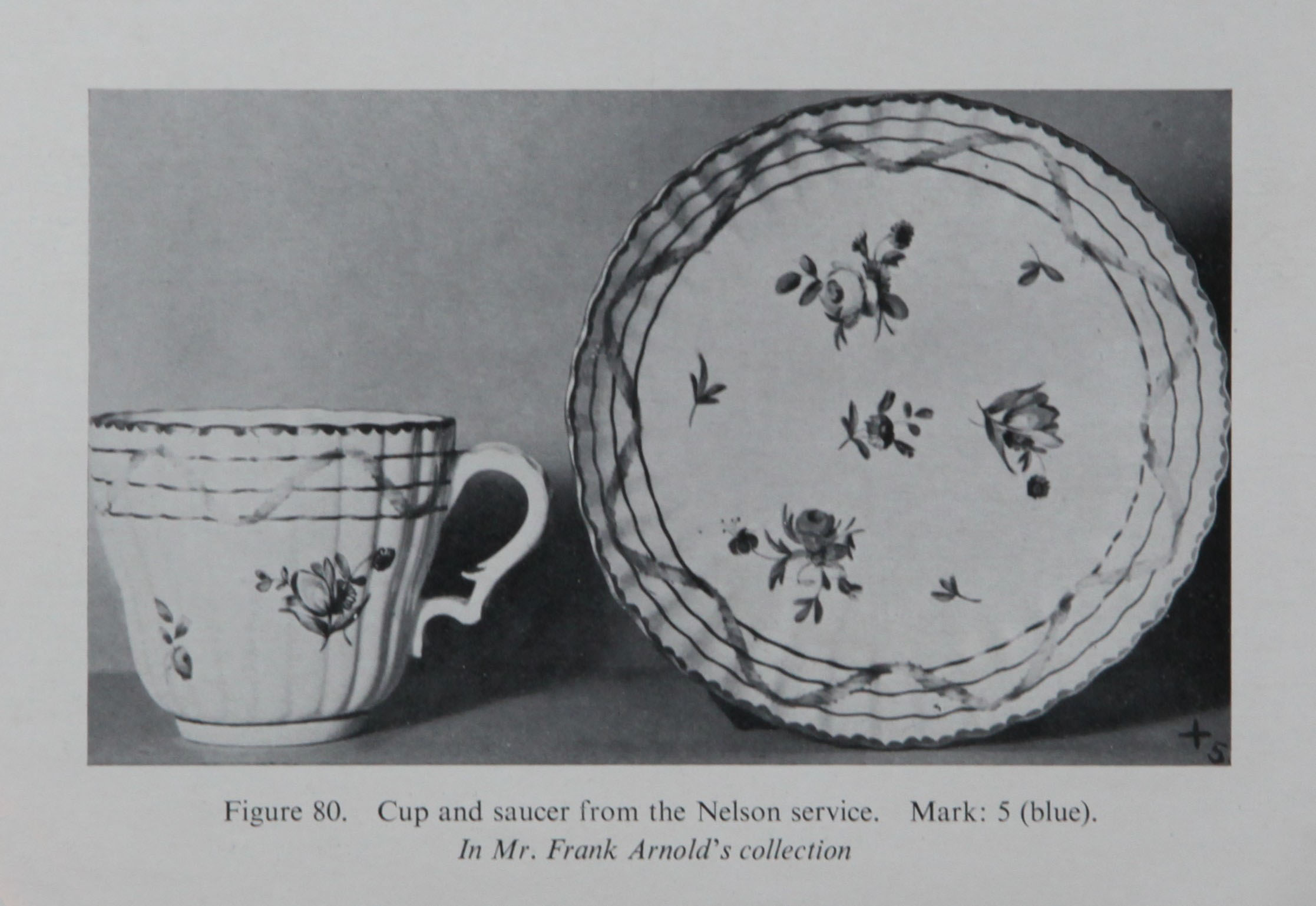 Nelson service cup and saucer from Frank Arnold's collection