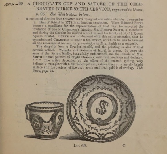 William Edkins sale at Sotheby's 1874