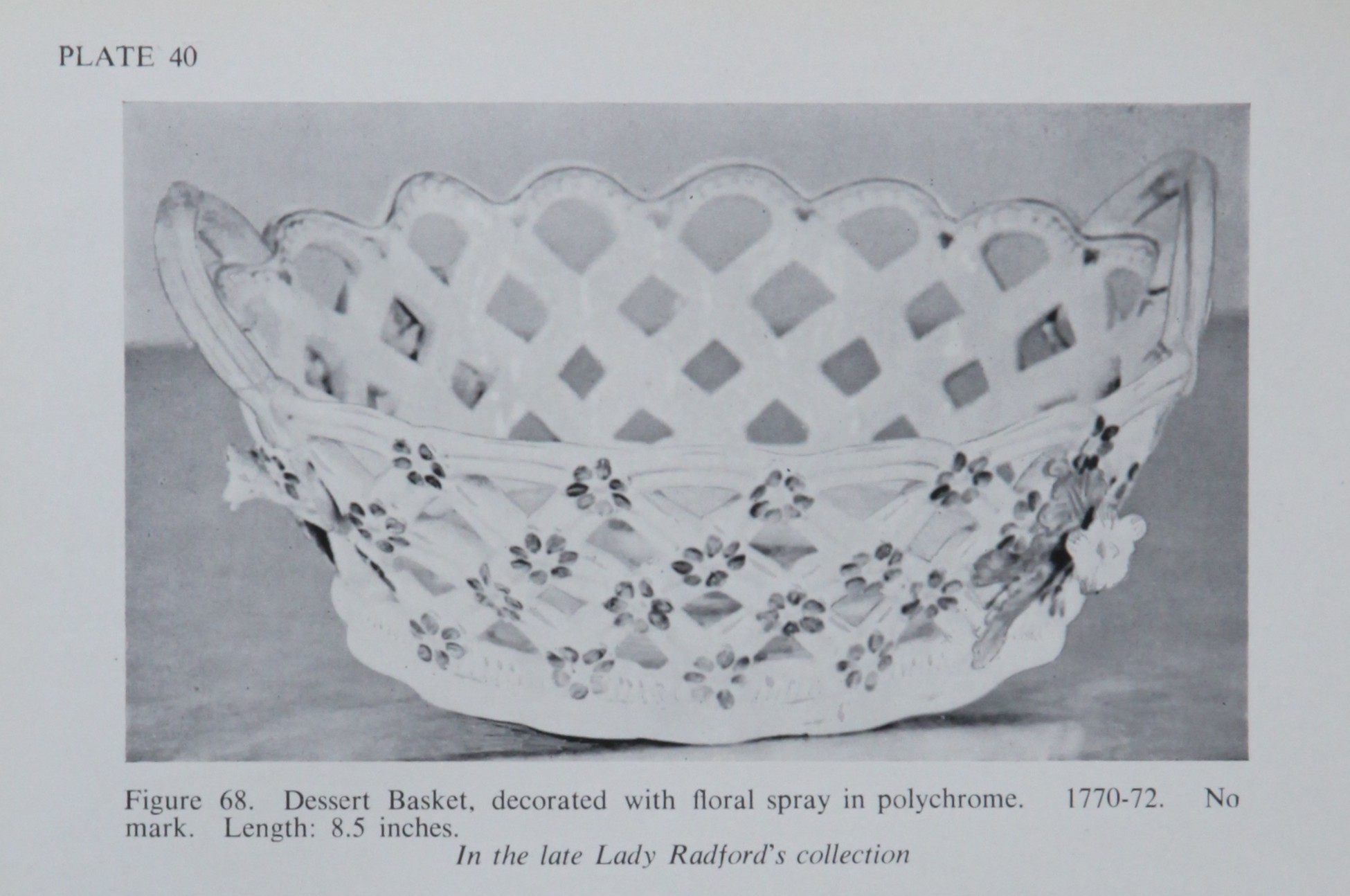 Basket from Lady Radford's collection in Mackenna's Cookworthy's Plymouth & Bristol Porcelain