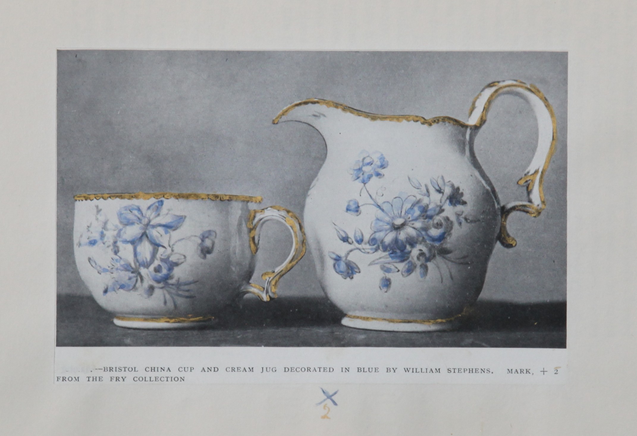 Fry service cup and jug