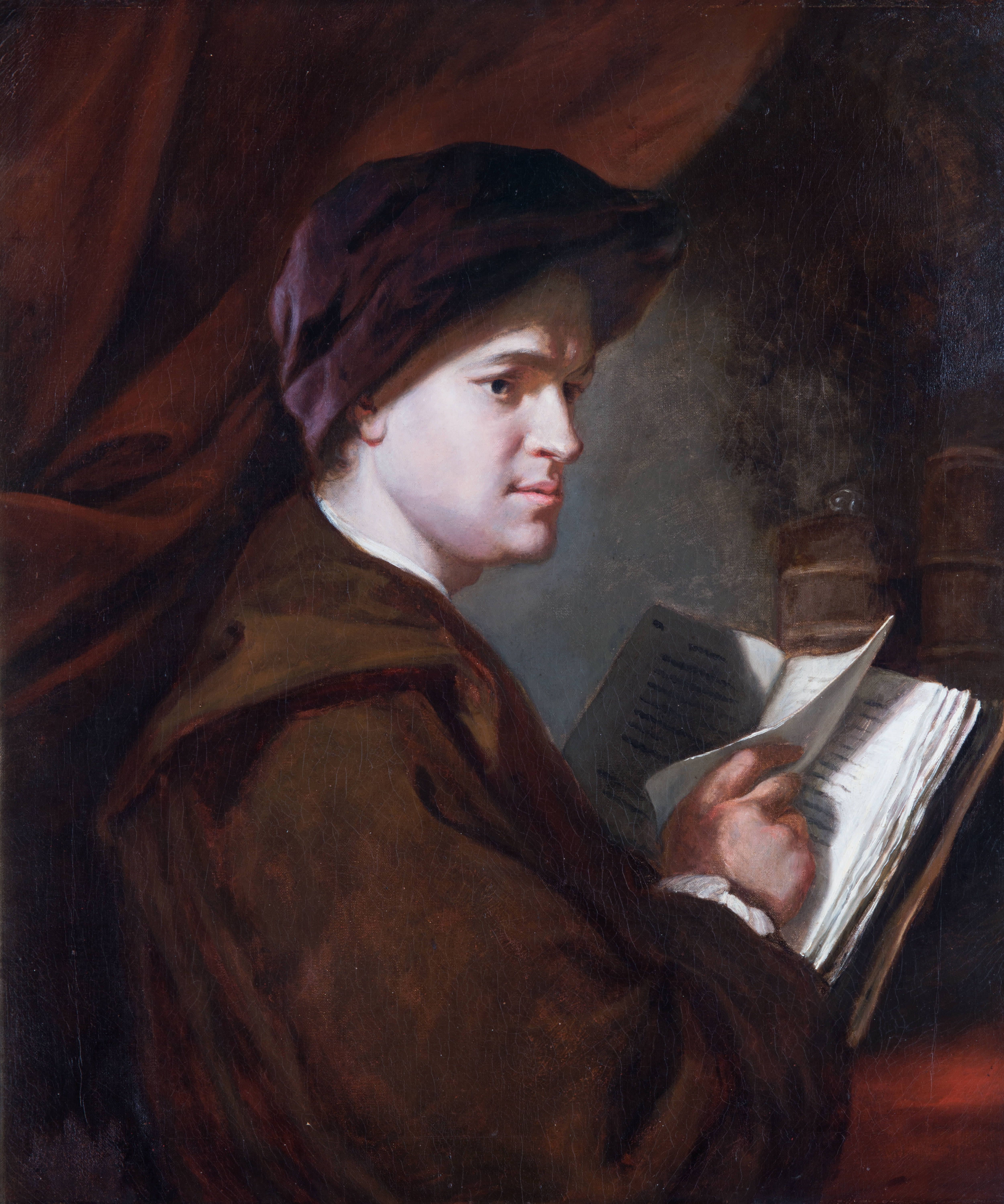 Dr John Mudge FRS by Sir Joshua Reynolds c1752-53