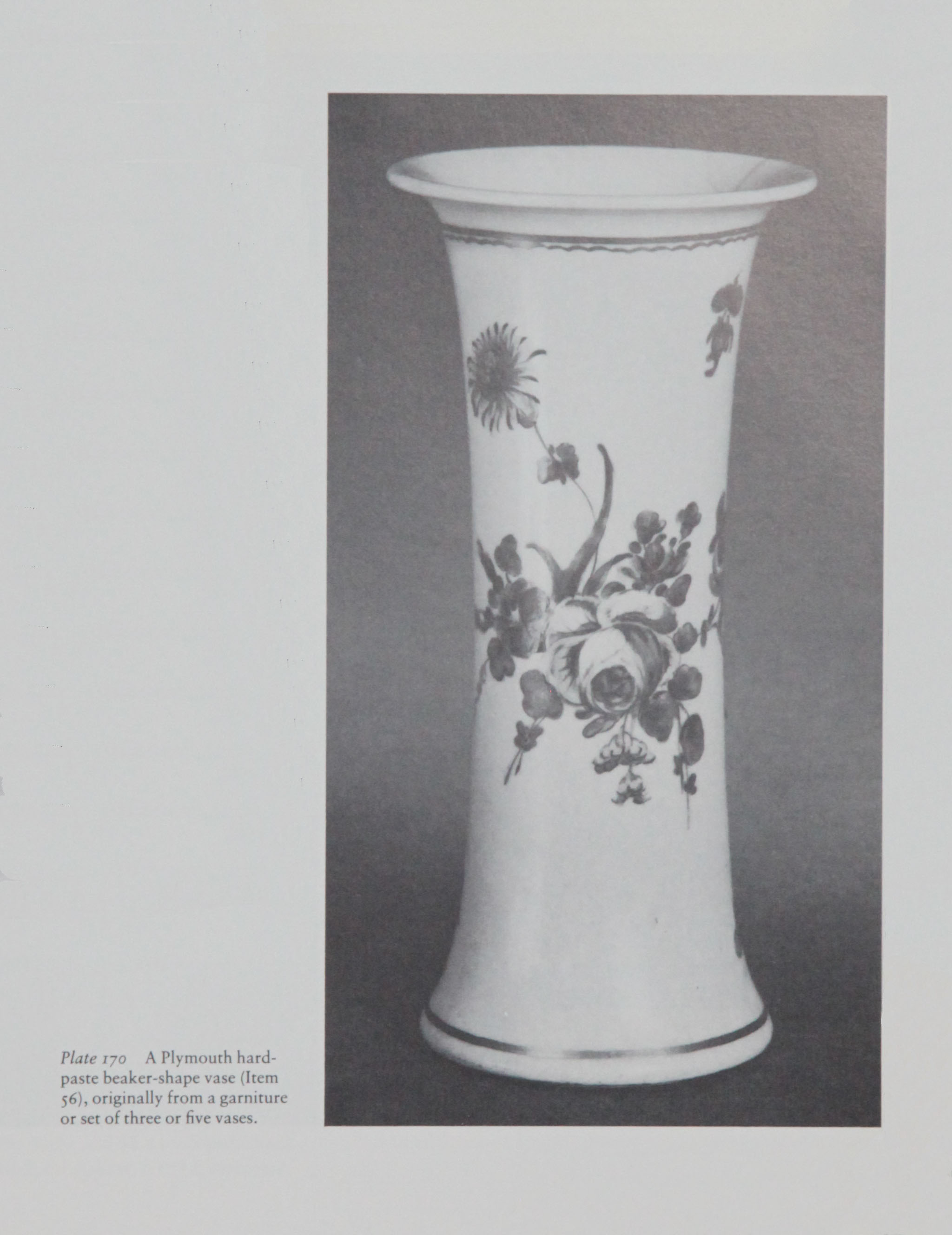 Waisted beaker vase from the Godden Reference Collection