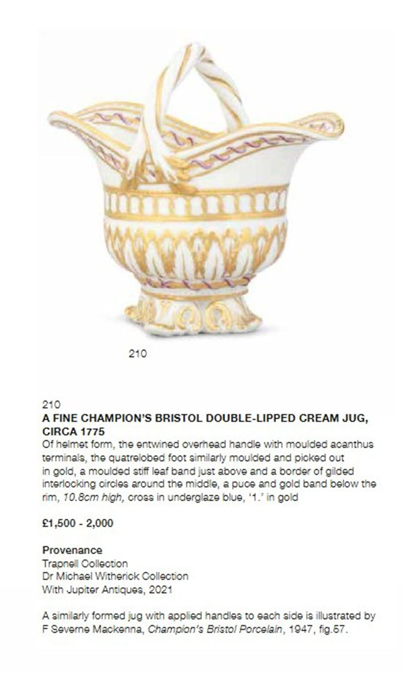 Bonhams December 2025 auction of the Peter and Mary White collection