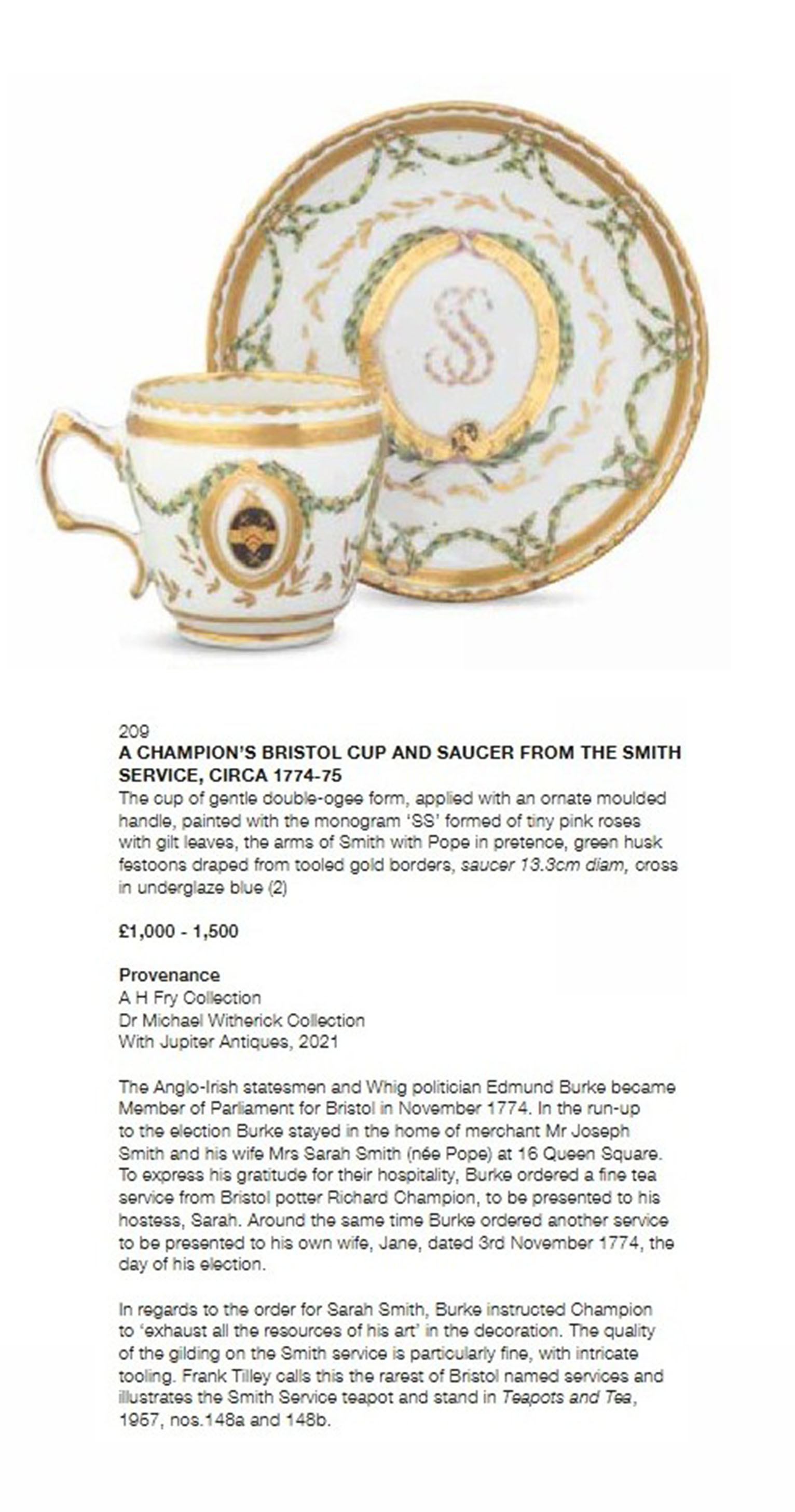 Bonhams December 2025 auction of the Peter and Mary White collection