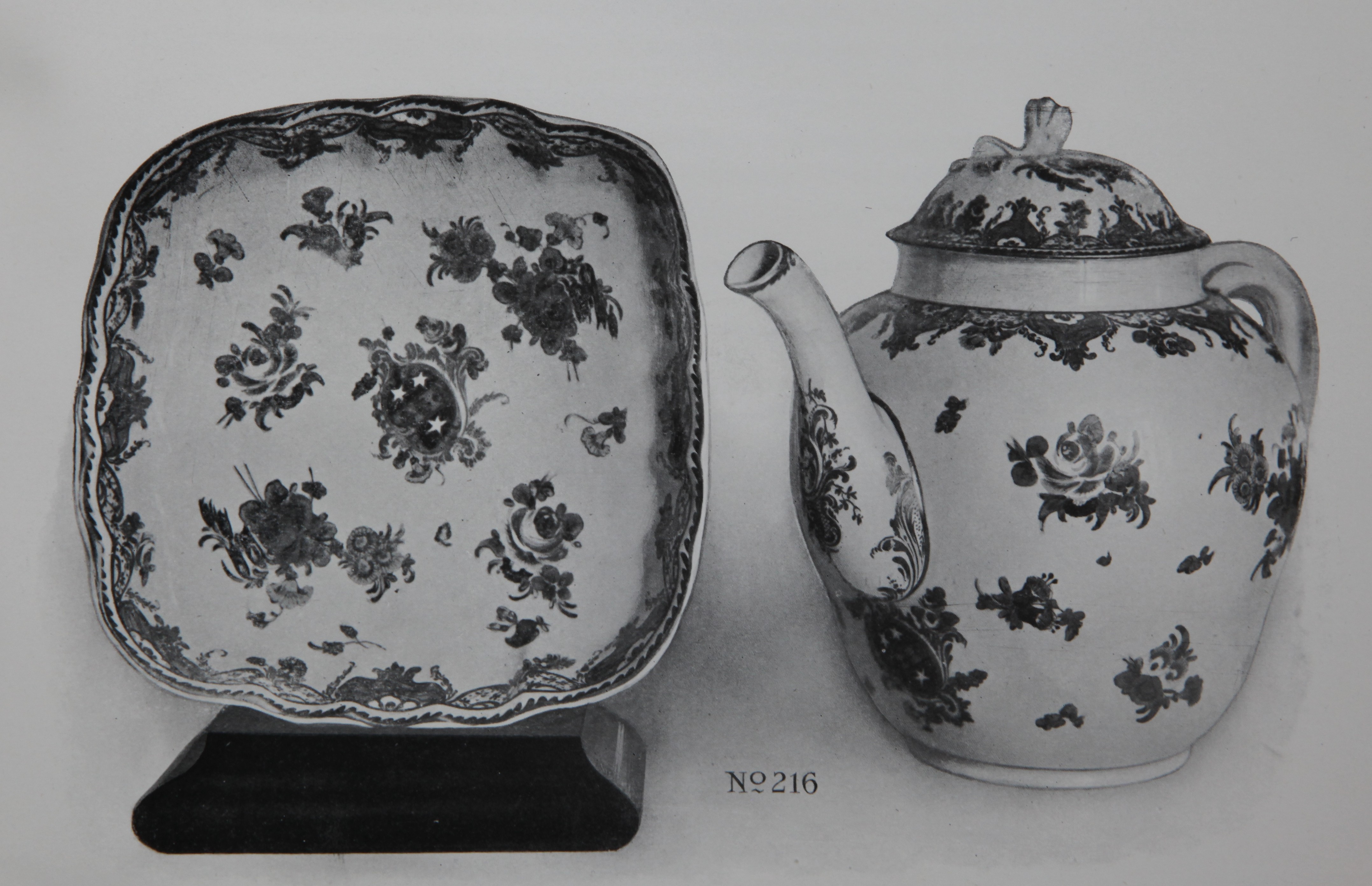 Ludlow service teapot and stand from the Trapnell collection