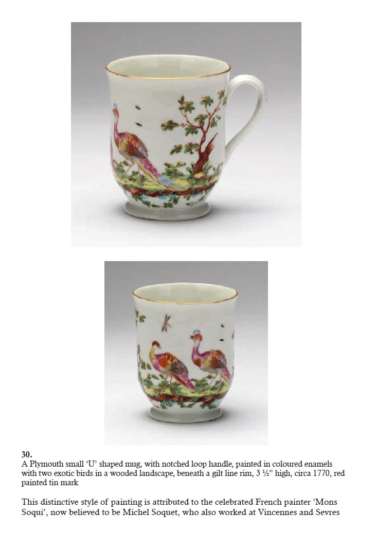 A mug painted by Mons Soqui from the Creed collection