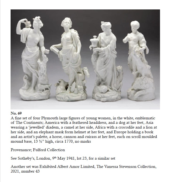 The four Continents in the white, stars of the Creed sale at Albert Amor in 2023