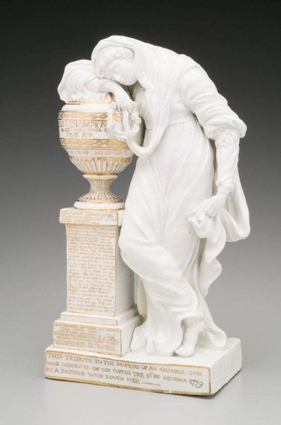 Grief, or Dear Eliza, the last dated work produced by Richard Champion's Bristol factory