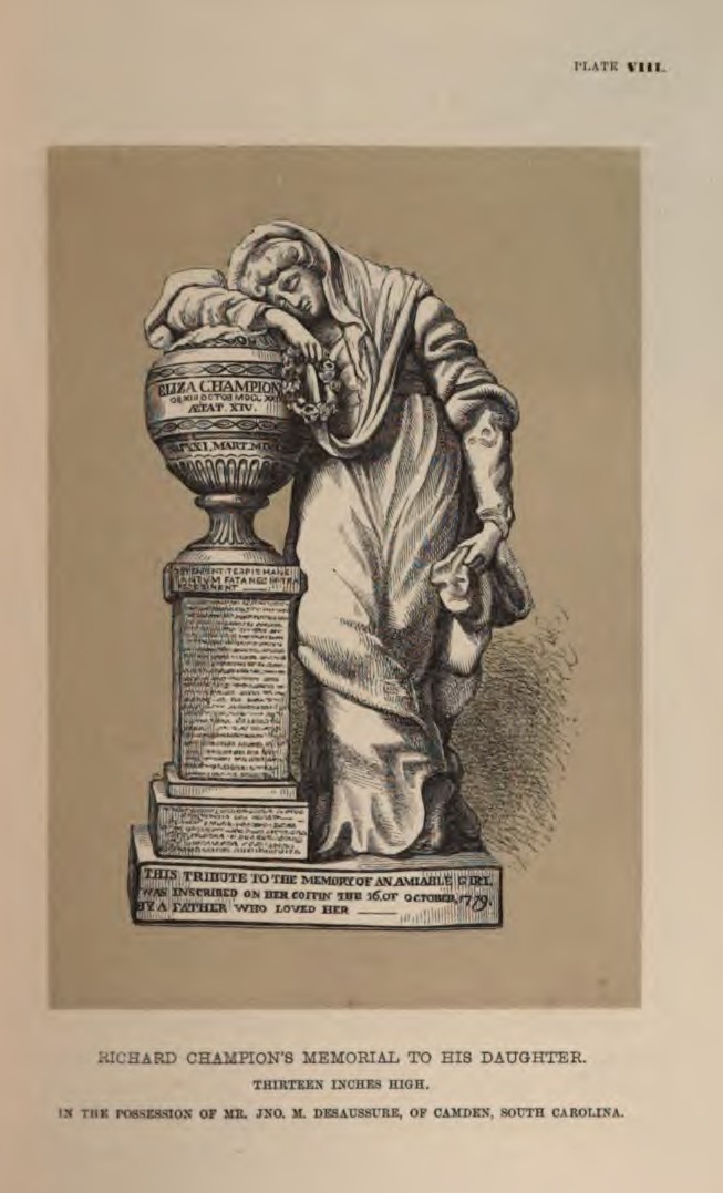 Grief, or Dear Eliza, from Owen's Two Centuries of Ceramic Art in Bristol