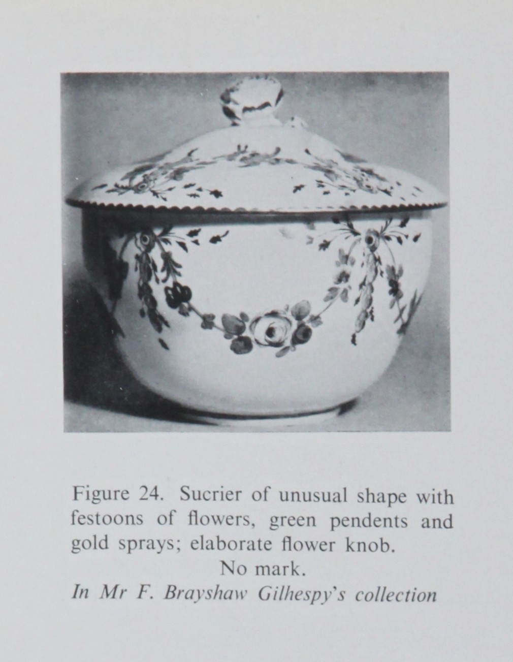Sucrier from Mackenna's Champion's Bristol Porcelain