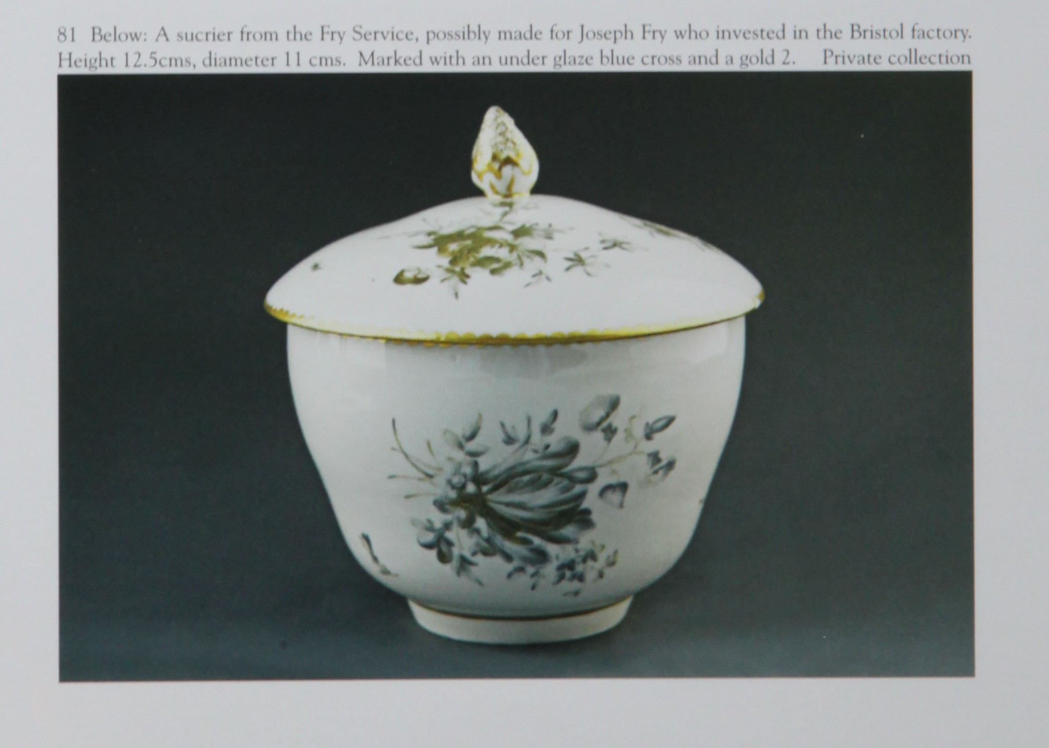 The Fry sucrier photographed by Nicholas Panes for his book English Potter - American Patriot