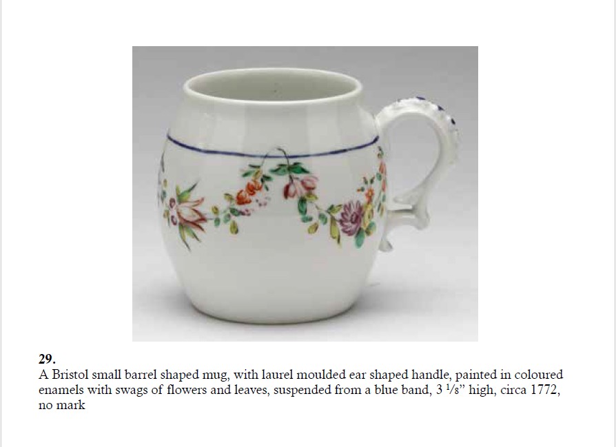 Tea cup and saucer from the Ludlow service from the Vanessa Steveson catalogue