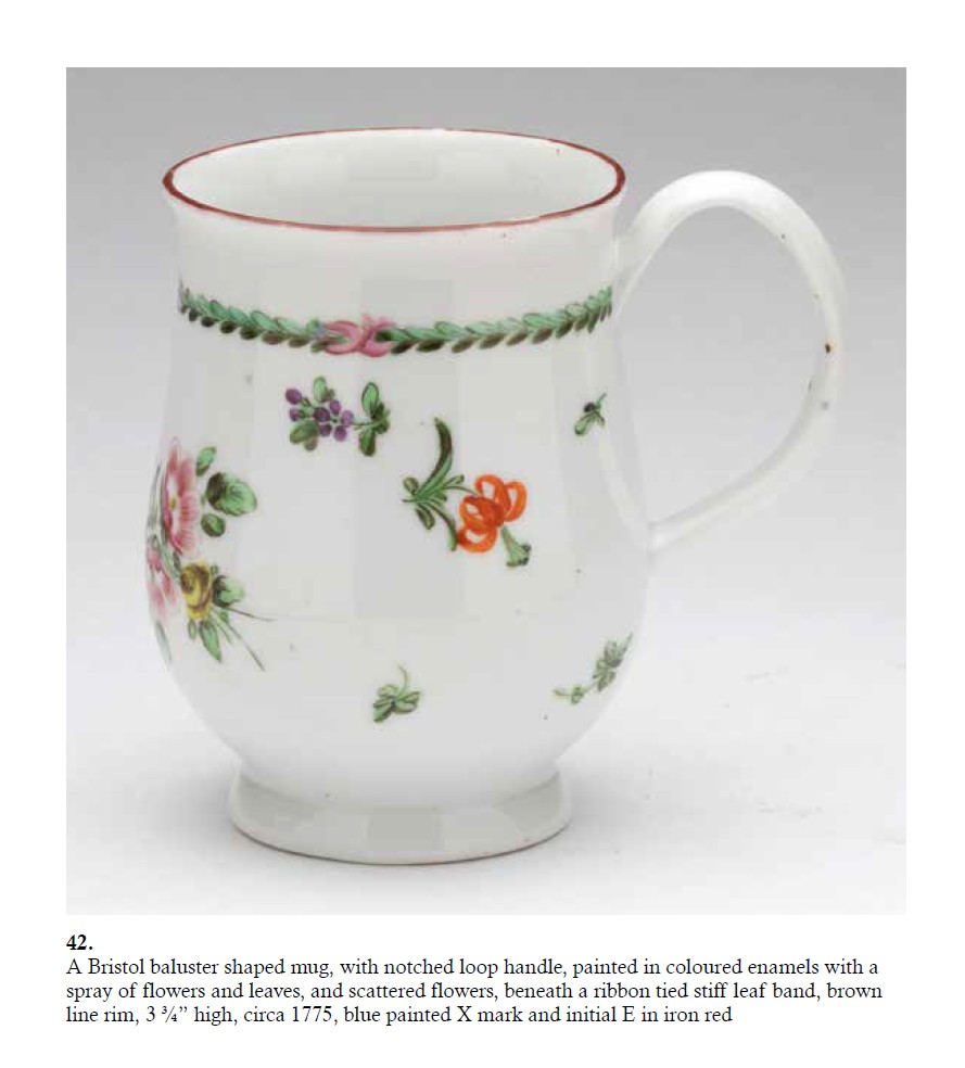 Baluster-shaped mug from the 2021 Vanessa Stevenson sale at Albert Amor