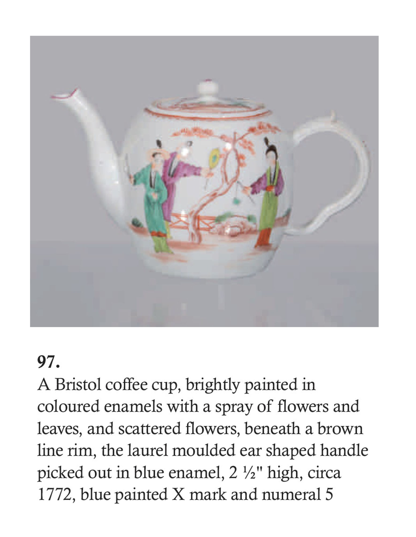 Teapot from Albert Amor's East to West exhibition in July 2017
