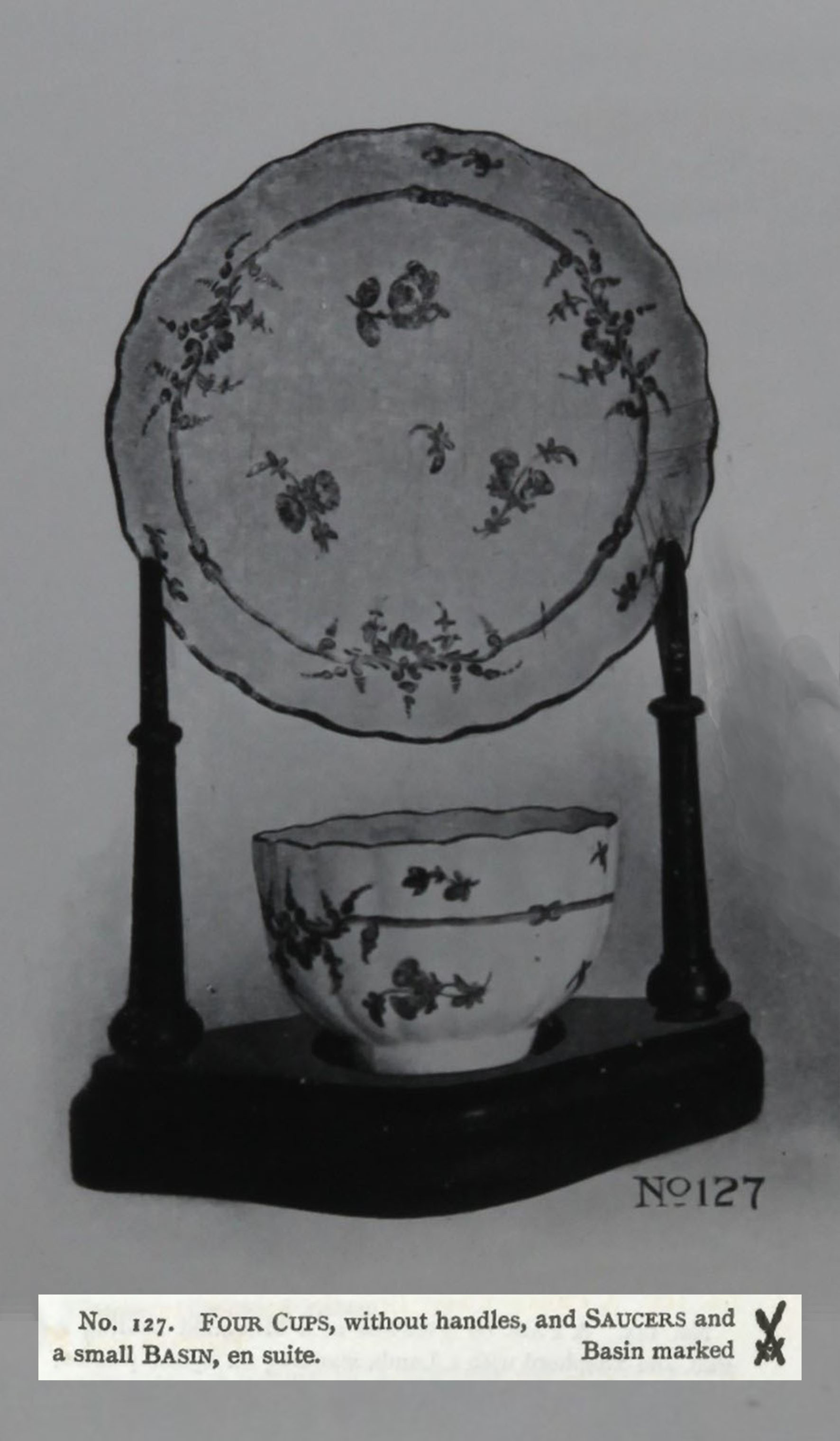Tea bowl and saucer from the Trapnell collection